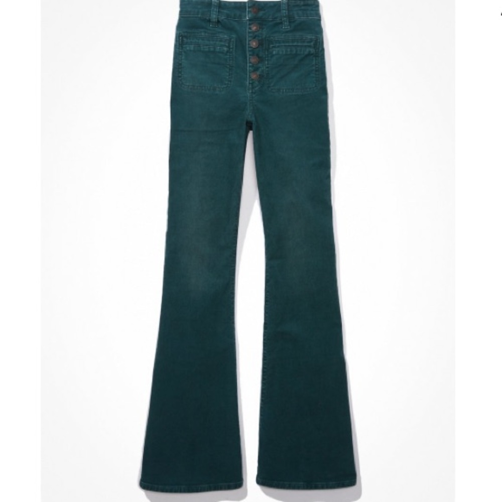 AE Stretch Corduroy Super High-Waisted Jeans